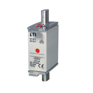 فیوز کاردی با نشانگر 160 آمپر ETI سری NH/NV 00C