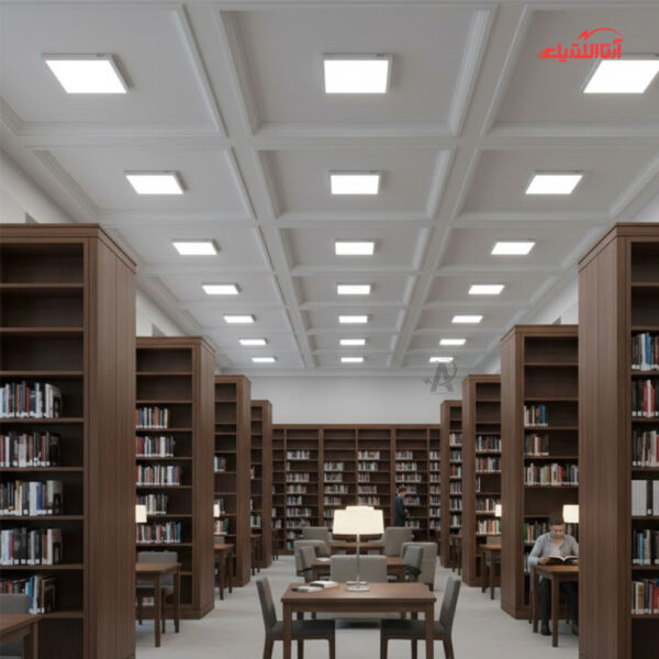 پنل سقفی توکار 24 وات 30 در 30 گلنور مدل پانیذ - تصویر 3