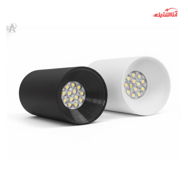 چراغ استوانه ای روکار 12 وات آلتون رای مدل شاینا