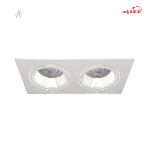 قاب هالوژن سقفی توکار شعاع مدل SH-6002