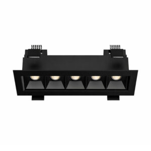 چراغ سقفی توکار 6 وات دانلایت تریملس شعاع مدل SH-6801-6W