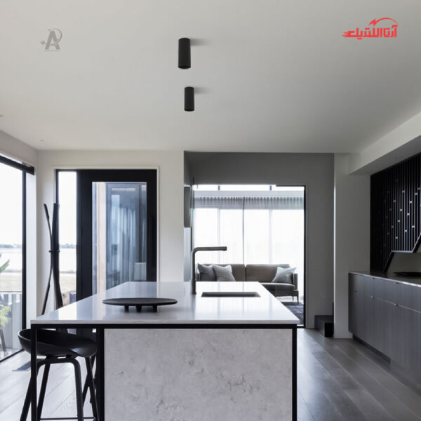 چراغ سقفی روکار 15 وات استوانه شعاع مدل SH-456-15W