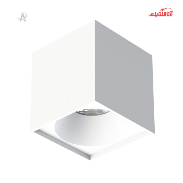 چراغ سقفی روکار 12 وات شعاع مدل SH‑1012F-12W