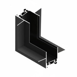 رابط ریل 90 درجه سقف به دیوار شعاع مدل SH-MG-26D-J02