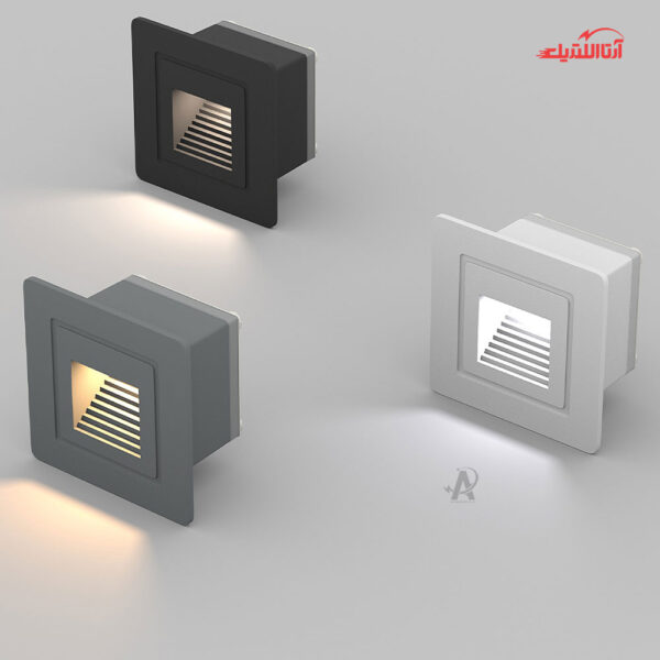 چراغ کنار پله‌ای 1 وات شعاع مدل SH-4001-1W