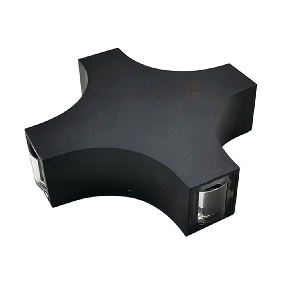 چراغ دیواری دکوراتیو 4 وات چهار طرفه جت کراس ZFR کد 65