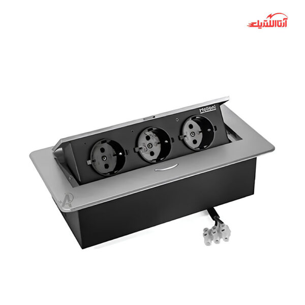 پریز توکار سه خانه ملونی مدل 10088