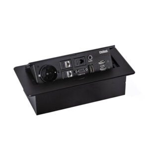 پریز توکار تک خانه ملونی مدل 10092