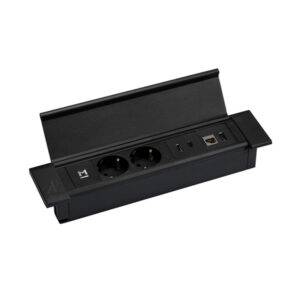 پریز توکار دو خانه ملونی مدل 10098