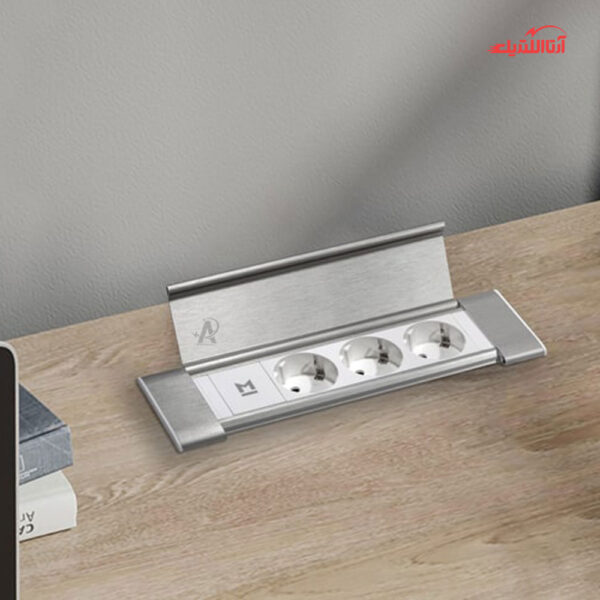 پریز توکار سه خانه ملونی مدل 10100