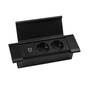 پریز توکار دو خانه ملونی مدل 10102