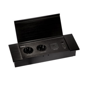 پریز توکار دو خانه ملونی مدل 10108