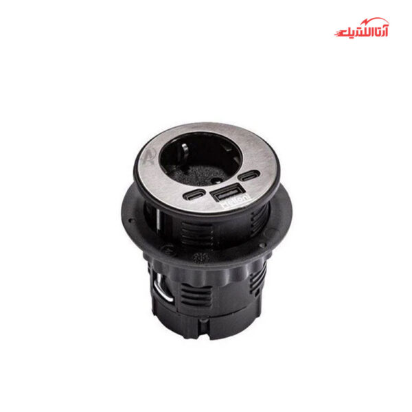 پریز توکار یک خانه ملونی مدل 10104