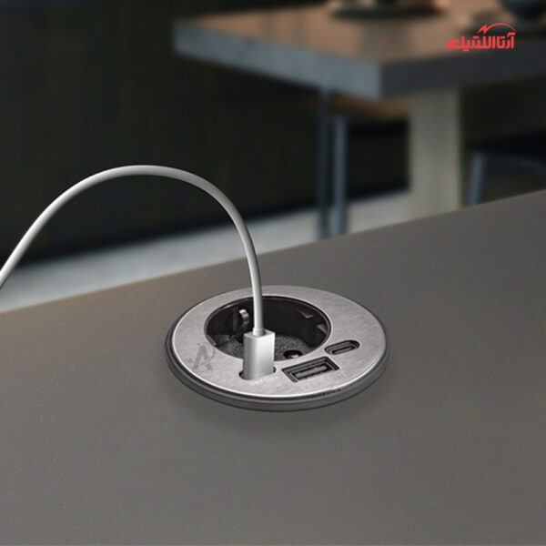 پریز توکار یک خانه ملونی مدل 10104