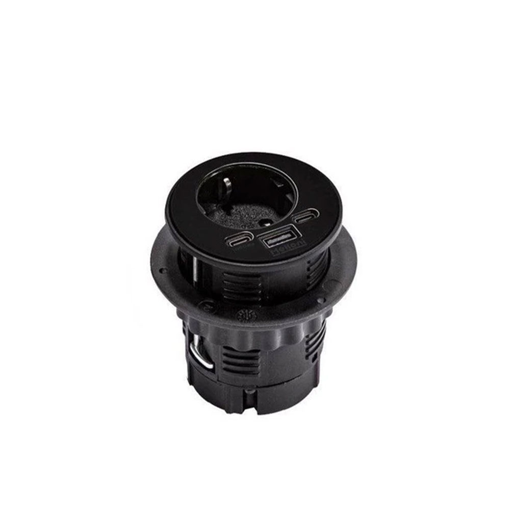 پریز توکار یک خانه ملونی مدل 10104