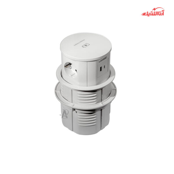 پریز توکار سه خانه ملونی مدل 10110