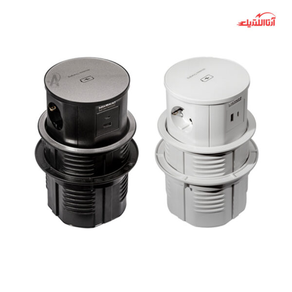 پریز توکار سه خانه ملونی مدل 10110