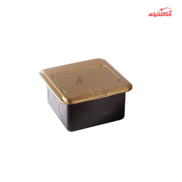 پریز کف توکار یک خانه ملونی مدل 10112