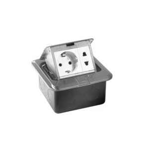 پریز کف توکار یک خانه ملونی مدل 10112