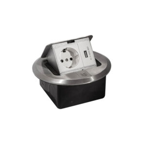 پریز کف توکار یک خانه ملونی مدل 10120