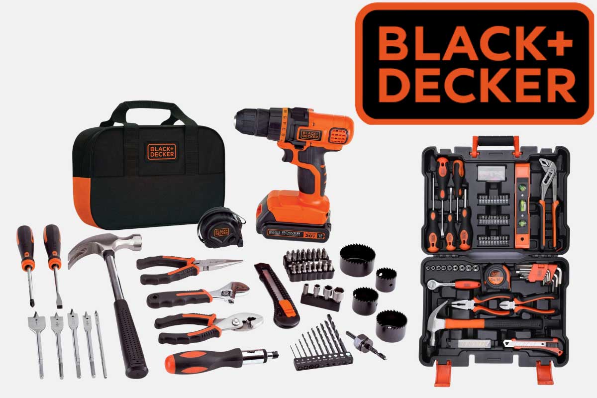 بلک اند دکر (Black+Decker) - تولید کننده ابزارهای خانگی و نیمه حرفه‌ای