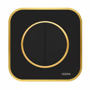 کلید دو پل ویرا مدل آرک آلفا با قاب گلس