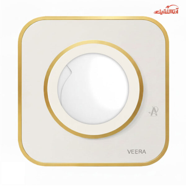 کلید دیمر روشنایی ویرا مدل آرک آلفا با قاب گلس