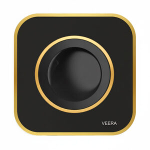 کلید دیمر روشنایی ویرا مدل آرک آلفا با قاب گلس