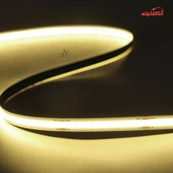 ریسه COB پشت‌چسب‌دار تک‌لاین 24 ولت تراکم 320 سایروکس 5 متری