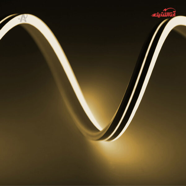 ریسه نئون فلکسی 3535 دو لاین IP65 تراکم 120 سایروکس 75 متری