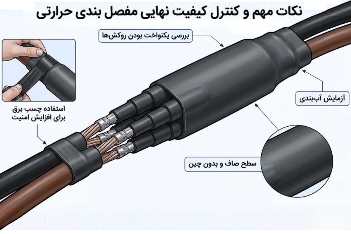 نکات مهم مفصل بندی با مفصل حرارتی