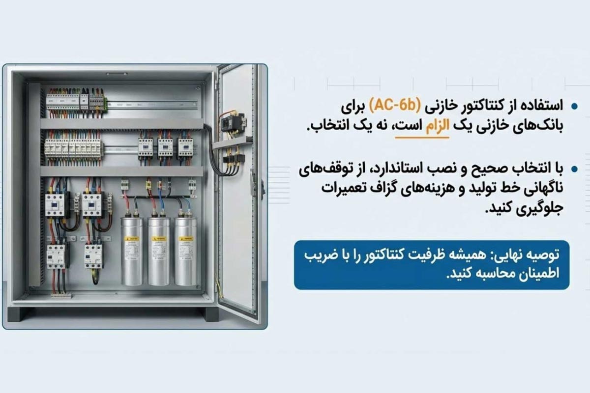 چرا کنتاکتور خازنی مهم است؟