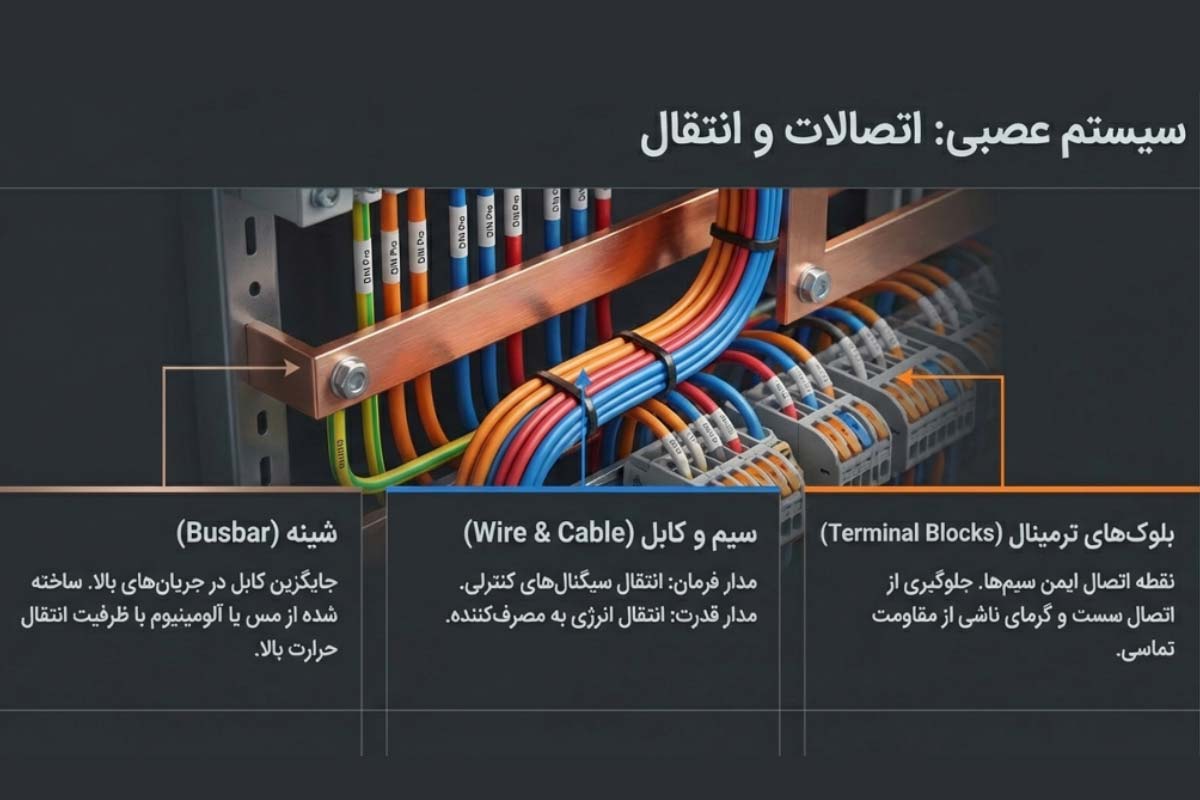 معرفی اتصالات در تابلو برق