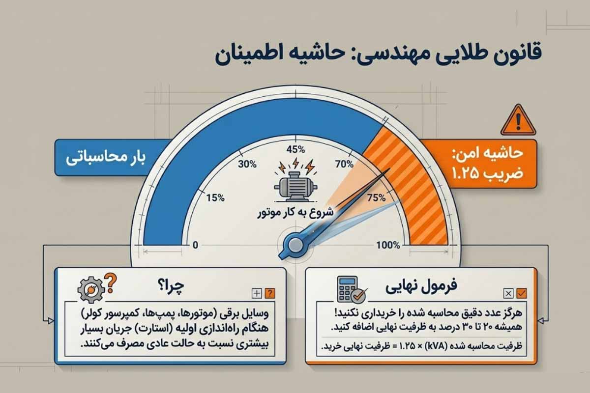مهمترین نکته برای محاسبه ظرفیت استابلایزر
