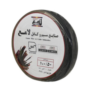 سیم افشان 1 در 0.5 لامع کلاف صد متری