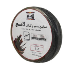 سیم افشان 1 در 1 لامع کلاف صد متری