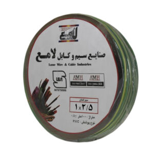 سیم افشان 1 در 2.5 لامع کلاف صد متری