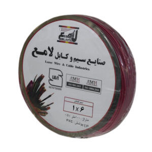 سیم افشان 1 در 6 لامع کلاف صد متری