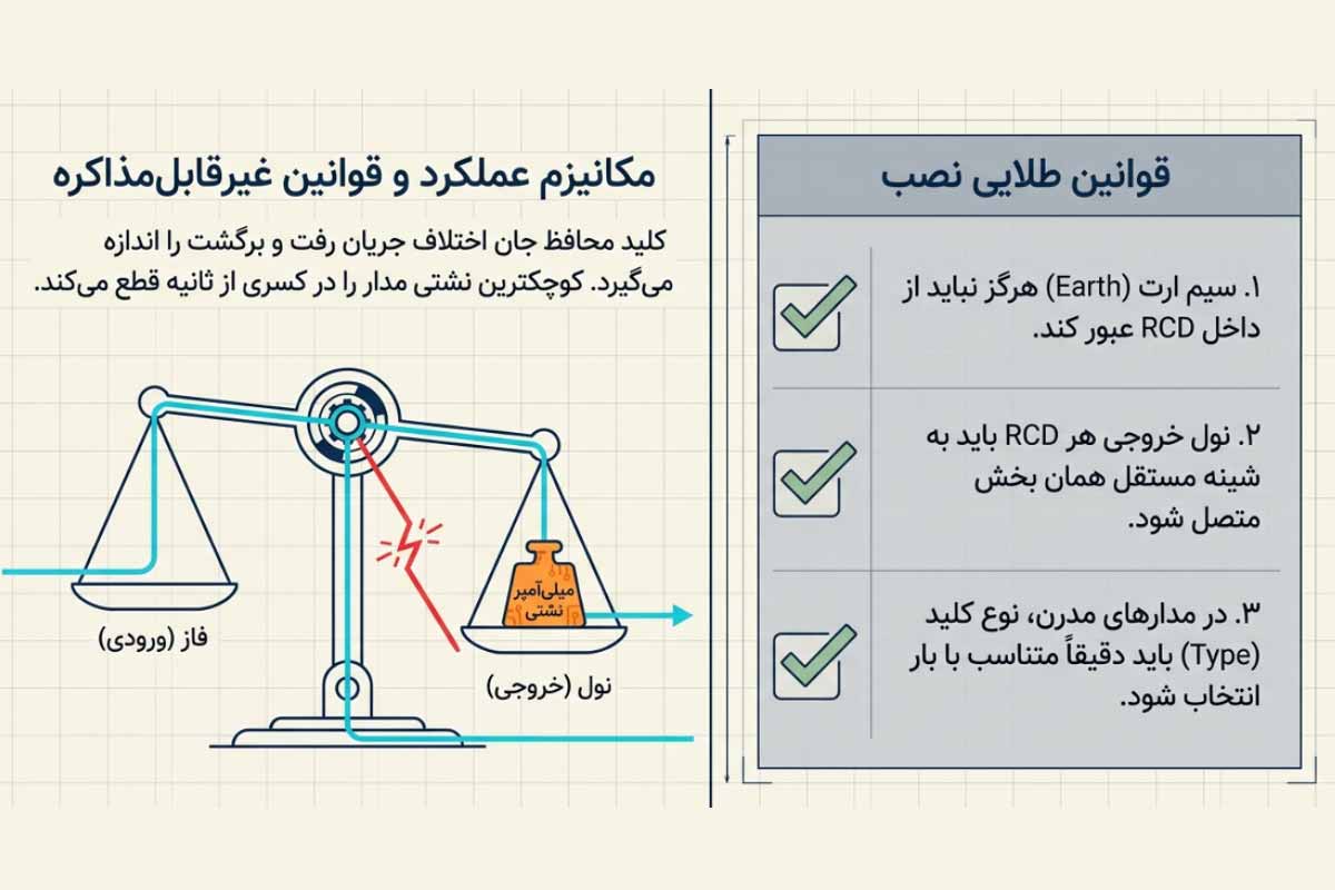محل نصب کلید محافظ جان کجاست؟