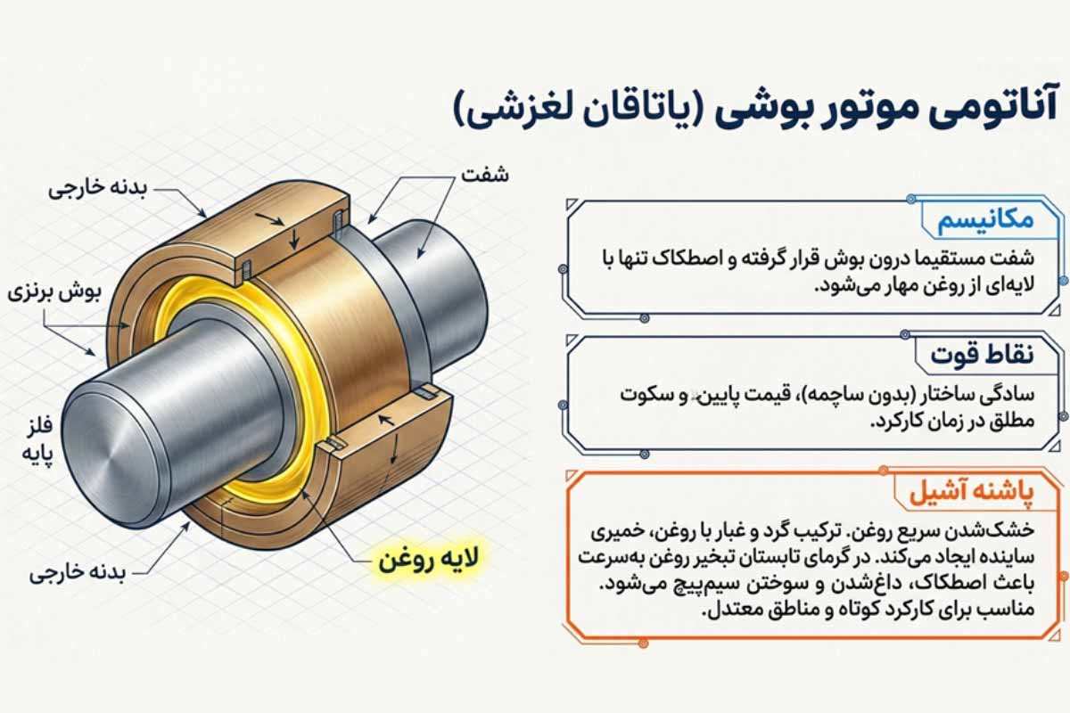 موتور بوشی کولر آبی چیست؟ چه مزایا و معایبی دارد؟