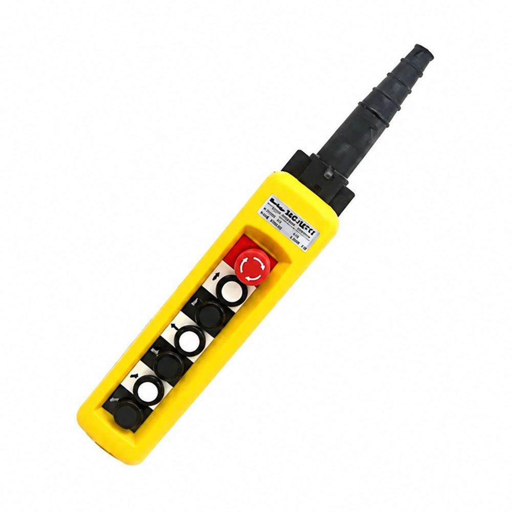 شاسی جرثقیل 6 کلید تک سرعت با قارچی قفل شو طرح تله CNTD مدل XAC-A6713