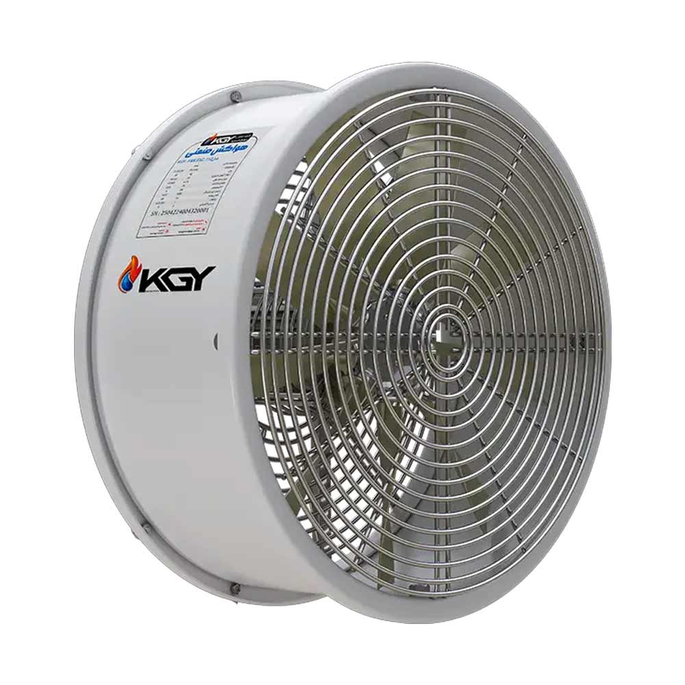 فن صنعتی 3 فاز 4000 وات 100 سانتیمتری دوطرف توری کولاک گستر یزد مدل ECOFAN100