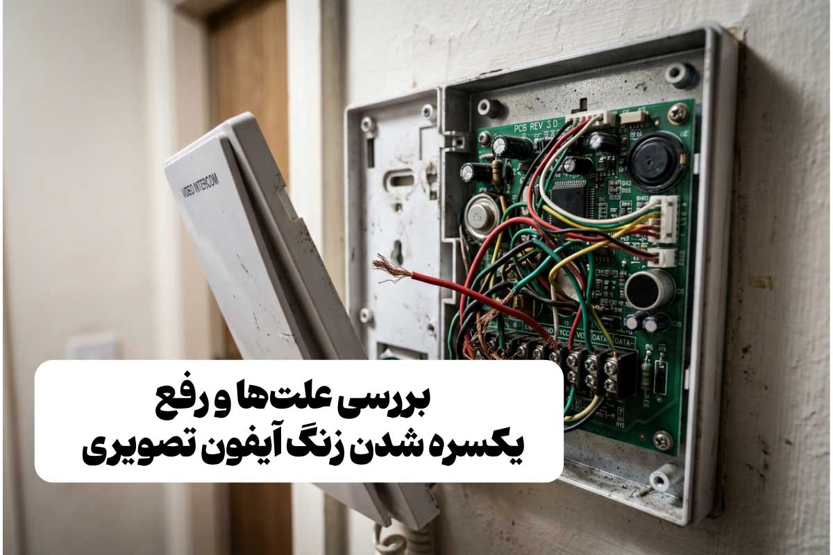 10 علت زنگ خوردن یکسره در آیفون تصویری چیست؟