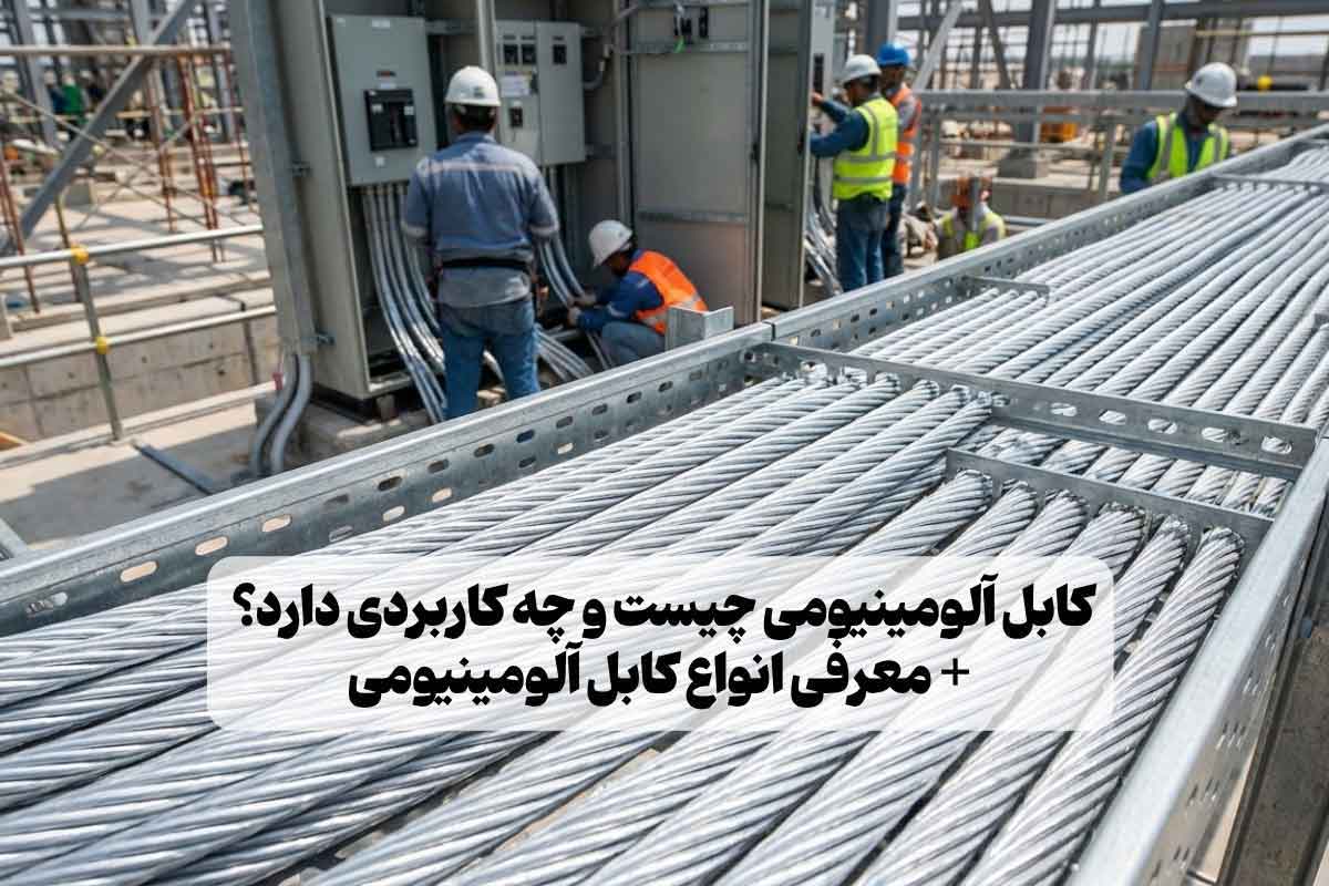 کابل آلومینیوم چیست و چه کاربردی دارد؟ + معرفی انواع کابل آلومینیومی