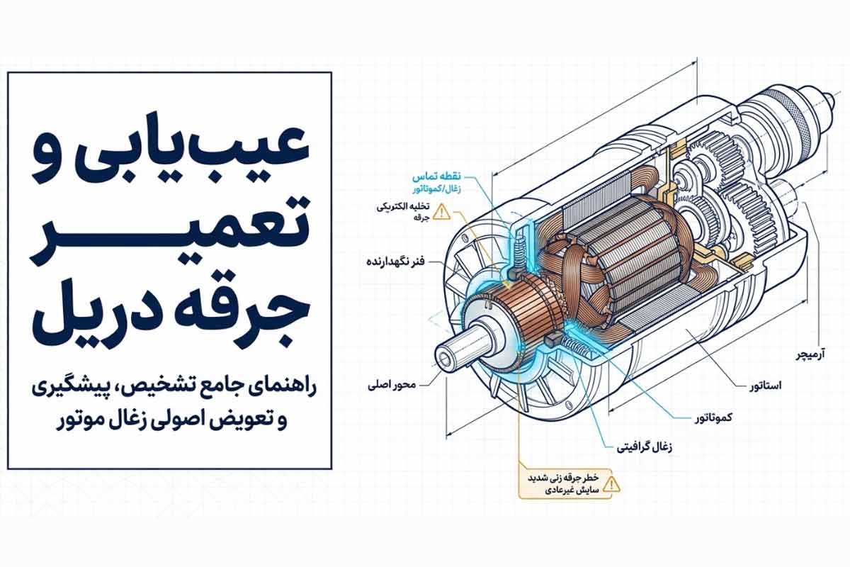 عیب یابی دریل